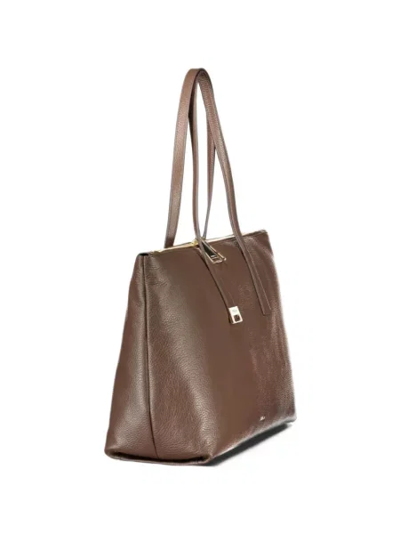 Geantă shopper Furla maro