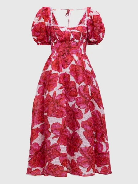 Сукня Kyan в квітковий принт Charo Ruiz рожева