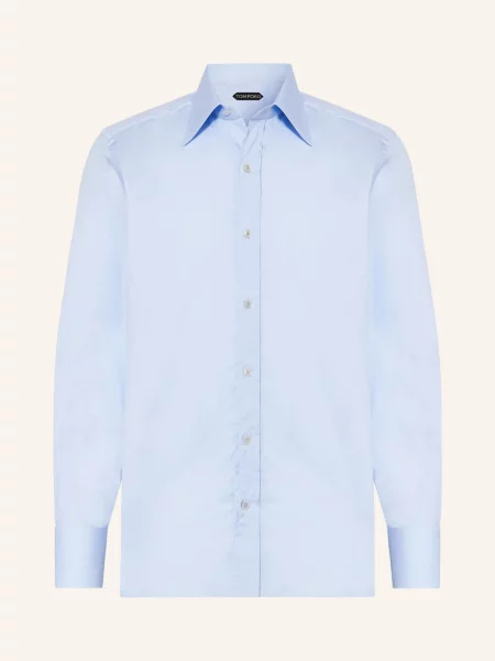 Tom Ford Košile Slim Fit tmavě modrá