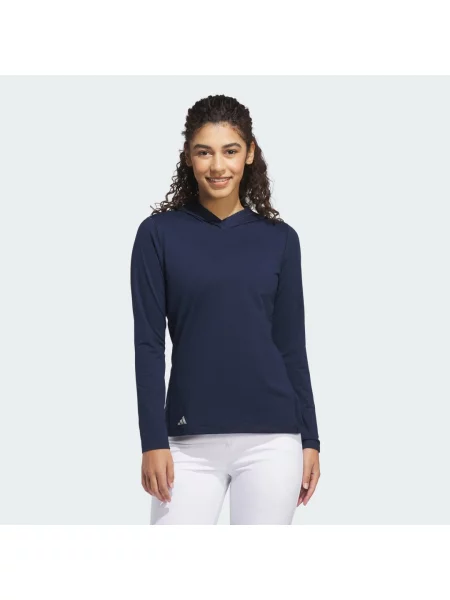 Golf sportovní mikina Adidas námořnictvo