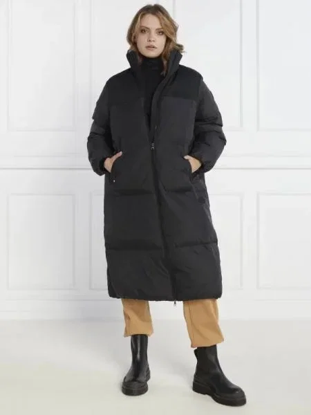 Tommy Hilfiger Palton NEW YORK PUFFER MAXI negru