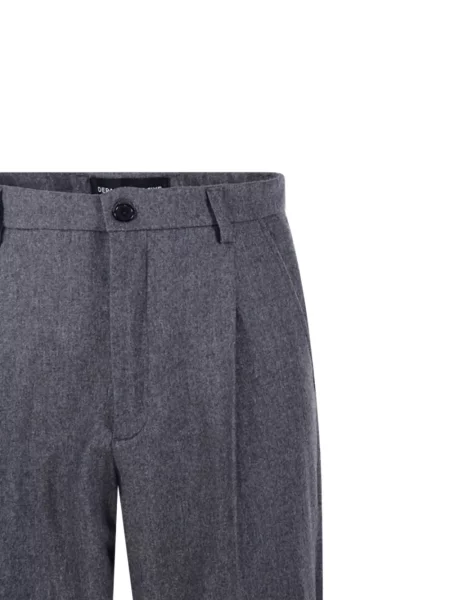 Pantaloni Department 5 plisate gri