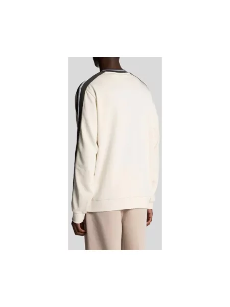 Bluza nierozpinana Lyle & Scott z okrągłym dekoltem zielona