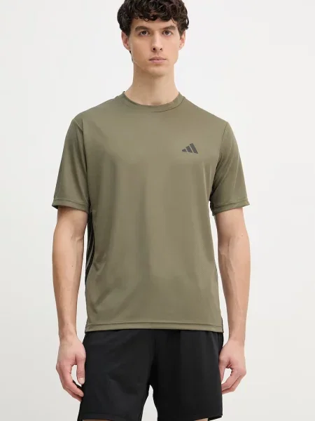 Adidas Performance trening kratka majica zelena