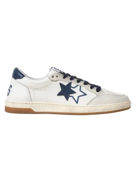 Sneakersy 2star skórzane białe