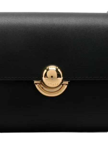 Кожаный боди Furla черно