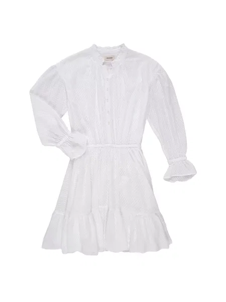 Rochie copii Zadig & Voltaire alb