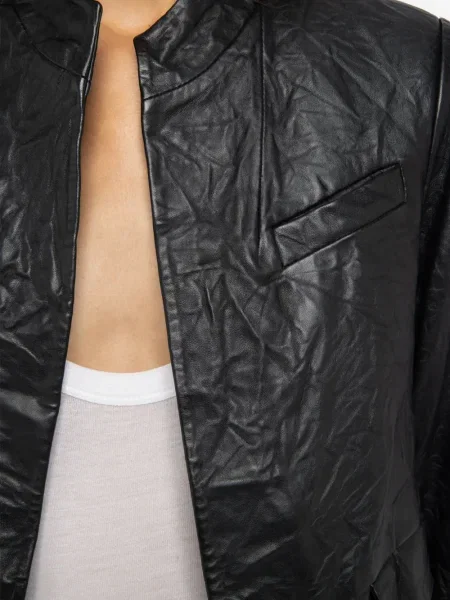 Sacou Zadig&voltaire din piele negru