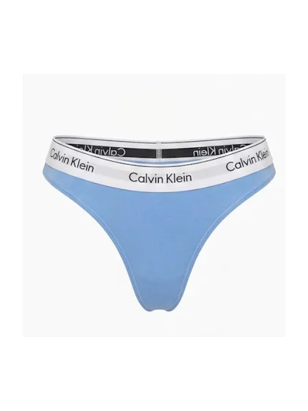 Calvin Klein Underwear Tanga gaćice nebesko / svijetlosiva / crna / bijela plava