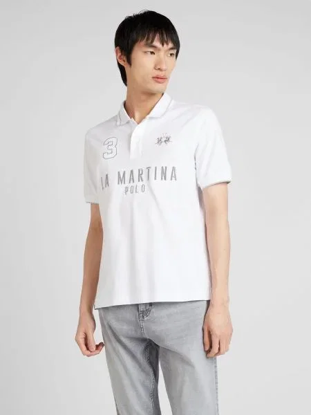 Tricou La Martina alb