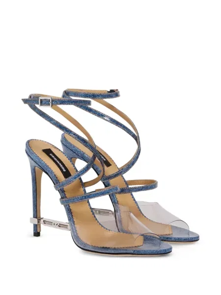 Sandale Dsquared2 cu cataramă albastru
