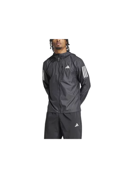 Geacă de tranziție Adidas Performance alergare negru