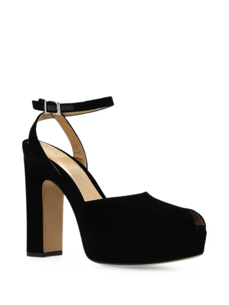 Sandale Fendi cu platformă negru