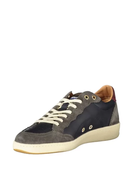 Sneakerși Blauer din piele de căprioară albastru