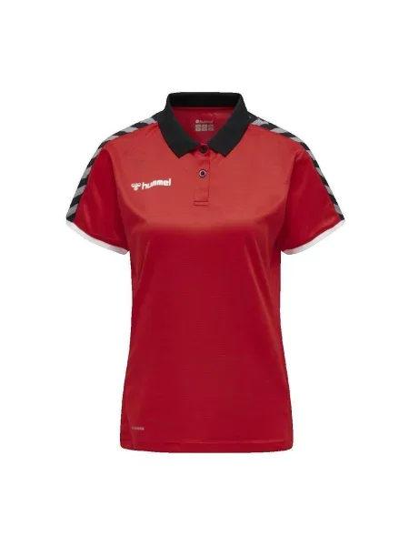 Tricou polo Hummel roșu