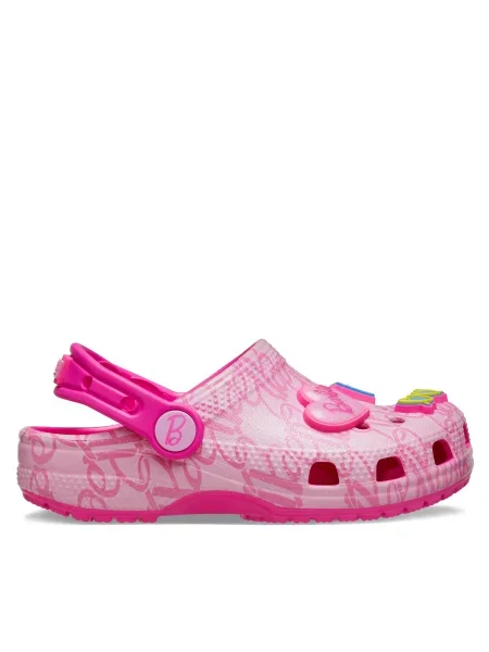 Natikači Crocs Mattel Pink Barbie Cls Clg T roza