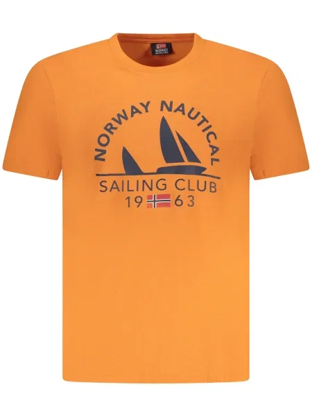 Tricou Norway 1963 scurt portocaliu
