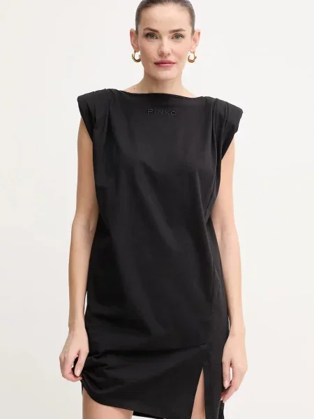 Pinko sukienka mini prosta czarny