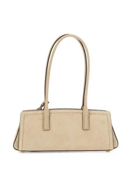 Szarvasbőr kézitáska Michael Michael Kors autogrammal barna