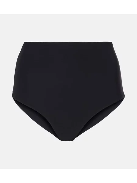 Bikini Faithfull z wysoką talią czarny