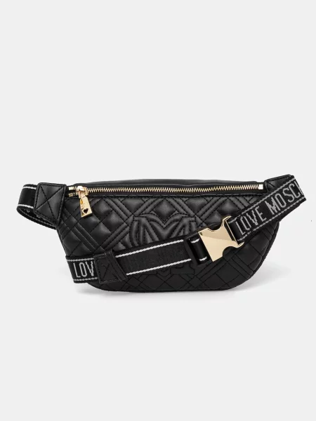 Ремень Love Moschino с поясом черный