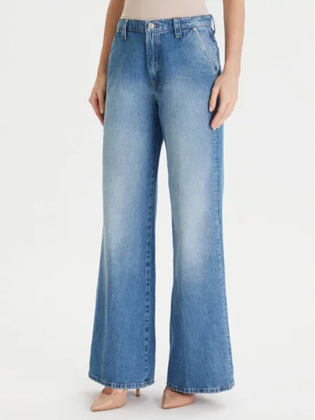 JOOP! Jeansy 58 Wide Leg niebieski