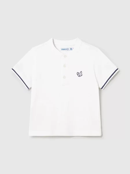 Mayoral Detské polo tričko biela
