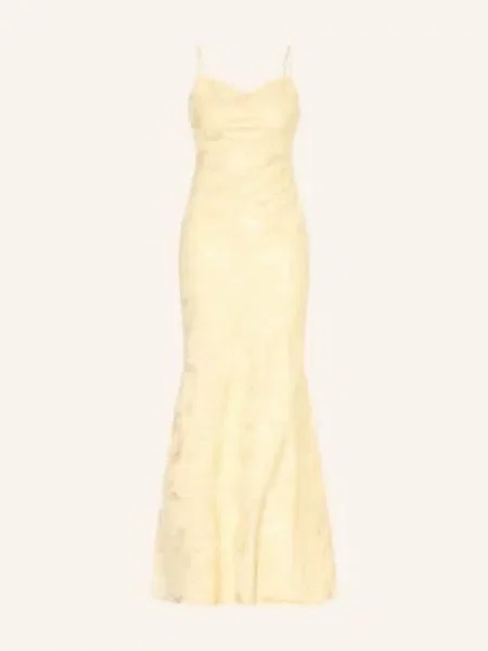 Malina Suknia Wieczorowa Sorelle gelb żółta