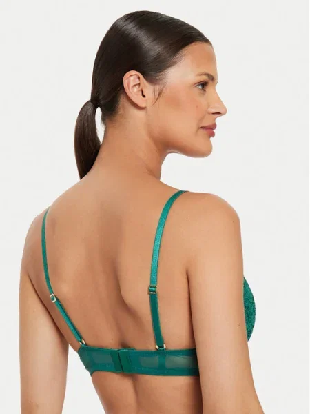 Guess Сутиен push-up зелен