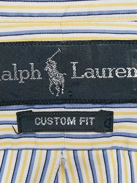 Pruhovaná košile Polo Ralph Lauren žlutá