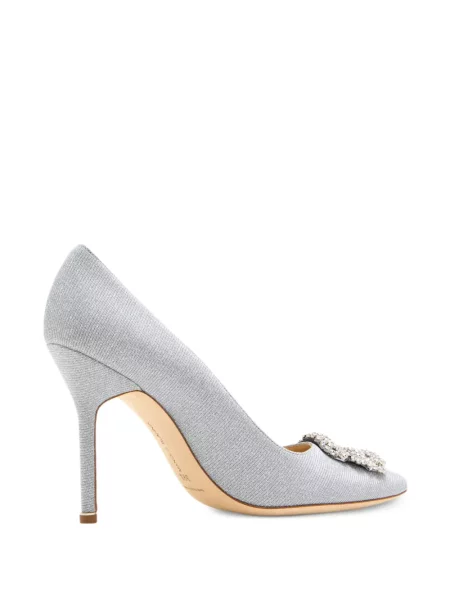 Pantofi cu toc Manolo Blahnik cu cataramă