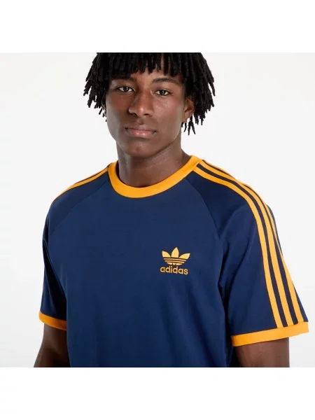 Тениска adidas Adicolor Classics T-Shirt Night Indigo/ Crew Orange L тъмносиньо