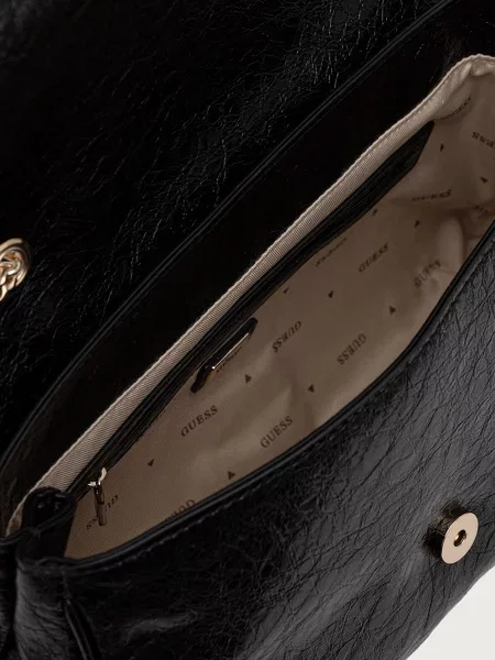 Кожаная сумка Guess