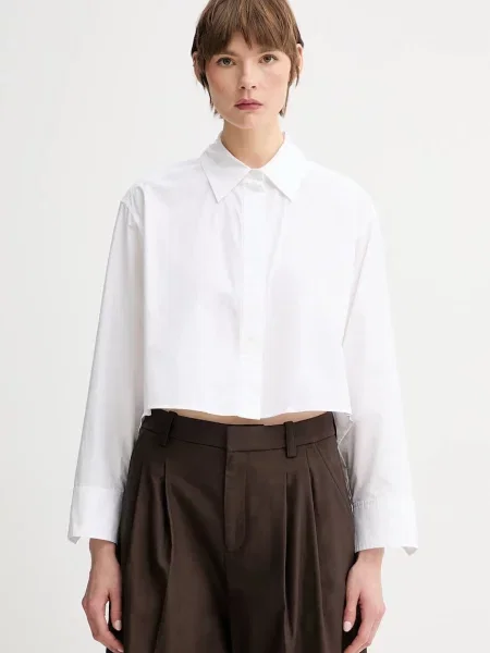 A.L.C. cămașă din Maude cu guler clasic relaxed alb