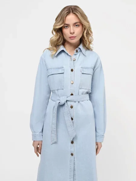 Braska Сукня міні блакитний