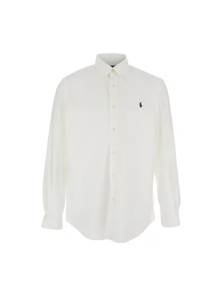 Koszula Polo Ralph Lauren z twillu biała