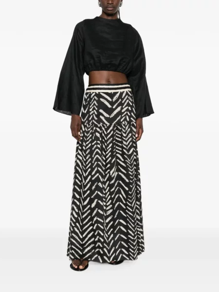Fusta maxi Johanna Ortiz negru
