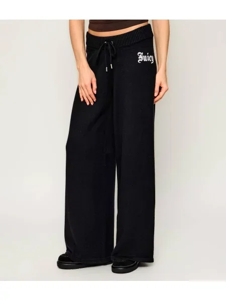 Juicy Couture Kötött nadrág fekete
