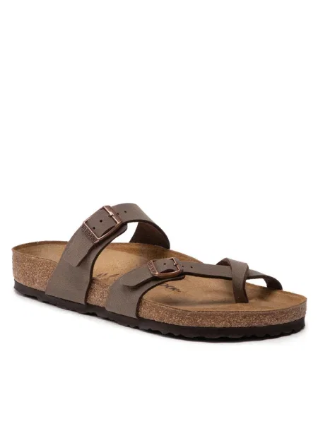 Papuci Birkenstock maro