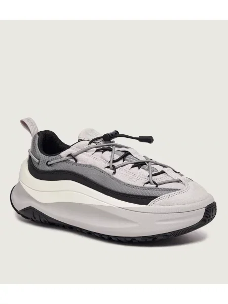 Moon Boot Sneakers MB Xlace cu adaos de piele gri