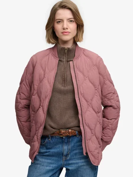 Superdry & Co Prechodná bunda svetlofialová