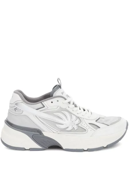 Sneakersy Palm Angels skórzane szare