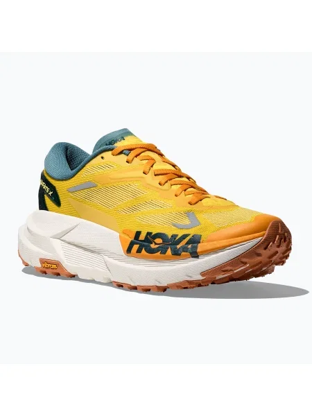 Мъжки обувки за бягане Hoka Mafate X zest/mountain fog жълто