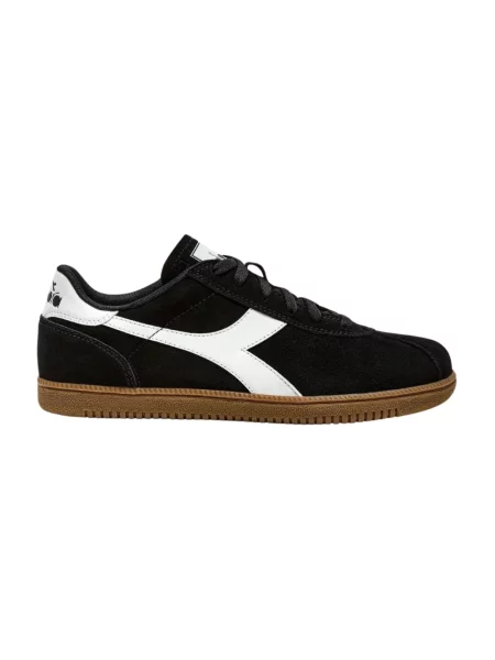 Sneakersy Diadora skórzane retro czarne