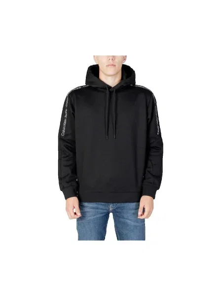 Geacă de blugi Calvin Klein Jeans cu autograf negru