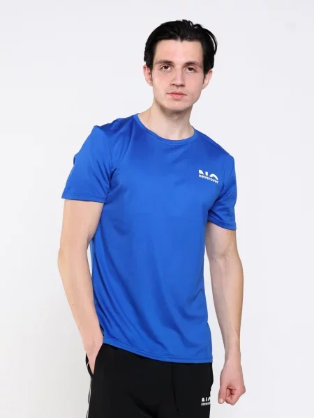 Neverover Tricou funcțional Men's Essential T-shirt' albastru