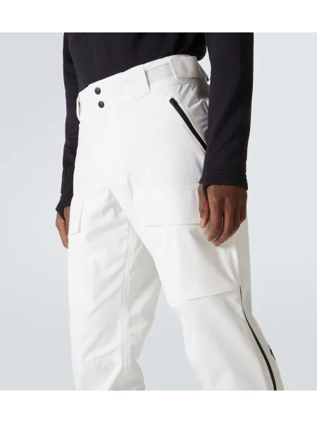 Pantaloni de schi Aztech Mountain alb
