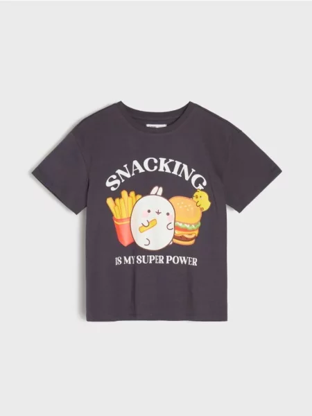 Dětské top Sinsay šedý