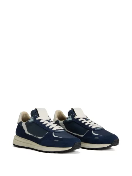 Sneakersy Woolrich zamszowe niebieskie
