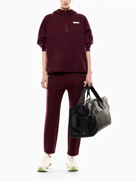 Штани спортивні бавовна/поліестер бордовий